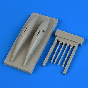 Quickboost QB48741 Nacelles de canon Gloster Gladiator Roden / Eduard 1/48