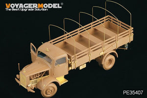 Camion allemand Benz L4500A de la Seconde Guerre mondiale, maquette Voyager PE35407 pour Zvezda 02312, échelle 1/35 – immagine 2