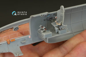 Intérieur imprimé en 3D et coloré sur papier décalcomanie Quinta Studio QD48100 IL-4 (pour kit Xuntong) 1/48 – image 10