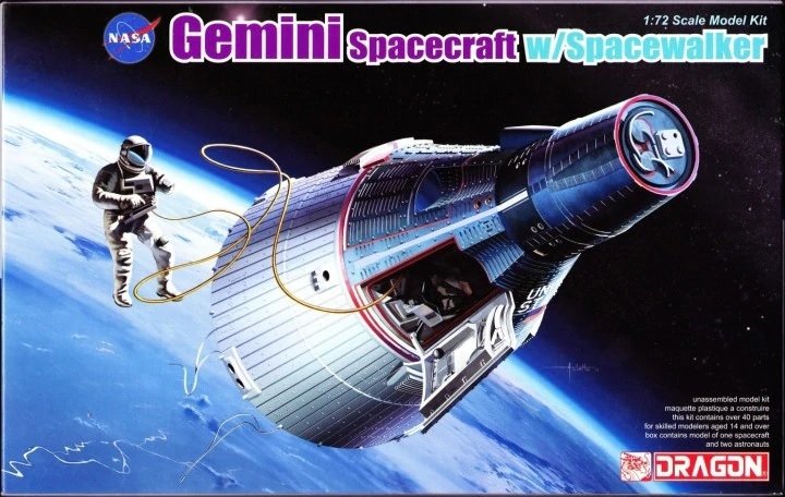 Dragon 11013 Vaisseau spatial Gemini avec astronaute 1/72