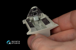 Intérieur imprimé en 3D et coloré sur papier décalcomanie Quinta Studio QD48244 SR-71A (Revell) 1/48 – immagine 6