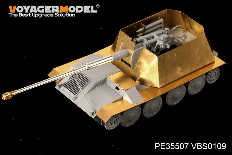 Maquette Voyager PE35507 Canon à vent allemand Pak 43 de 88 mm (Seconde Guerre mondiale) avec garde-boue pour DRAGON 6728 au 1/35 – Bild 3