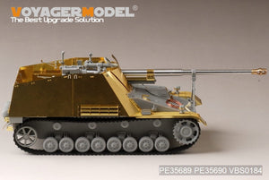 Voyager modèle PE35689 seconde guerre mondiale allemand Sd.Kfz.164 Nashorn pour DRAGON 6387/6165/6166/6314 1/35 – immagine 24