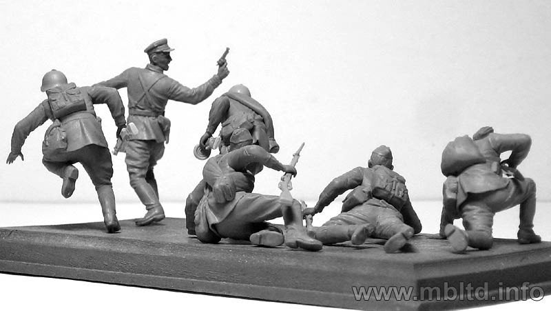 Master Box 3563 Contre-attaque infanterie soviétique, été 1941 (1/35) – imagen 6