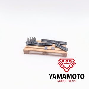 Kit tout-terrain Yamamoto Model Parts YMPTUN57 n° 2, échelle 1/24