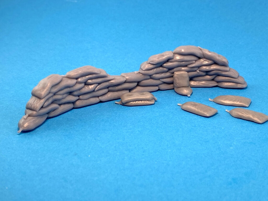 Point de non-retour 3524052 Sacs de sable (Poste de tir MG - type 1) 1/35 – image 4