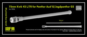 Maquette Rye Field 2096 75mm Kwk 42 L/70 pour Panther G, Jagdpanther G2 (RFM) 1/35