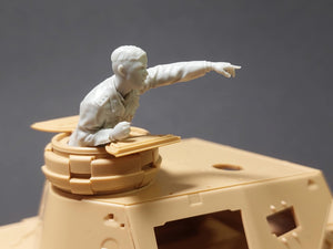 Panzer Art FI35-250 DAK Pz.lll/IV tank commander 1/35 – zdjęcie 2