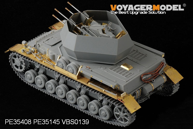 Voyager Model PE35408 WWII German Panzer IV ausf G 20mm Flakpanzer IV &amp;quot;Wirbelwind&amp;quot; For DRAGON 6342 1/35 – zdjęcie 4