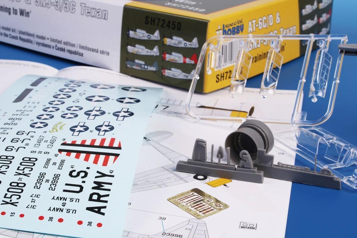 Special Hobby 72450 AT-6C/D &amp;amp; SNJ-3/3C Texan « Entraînement pour la victoire » 1/72 – image 4
