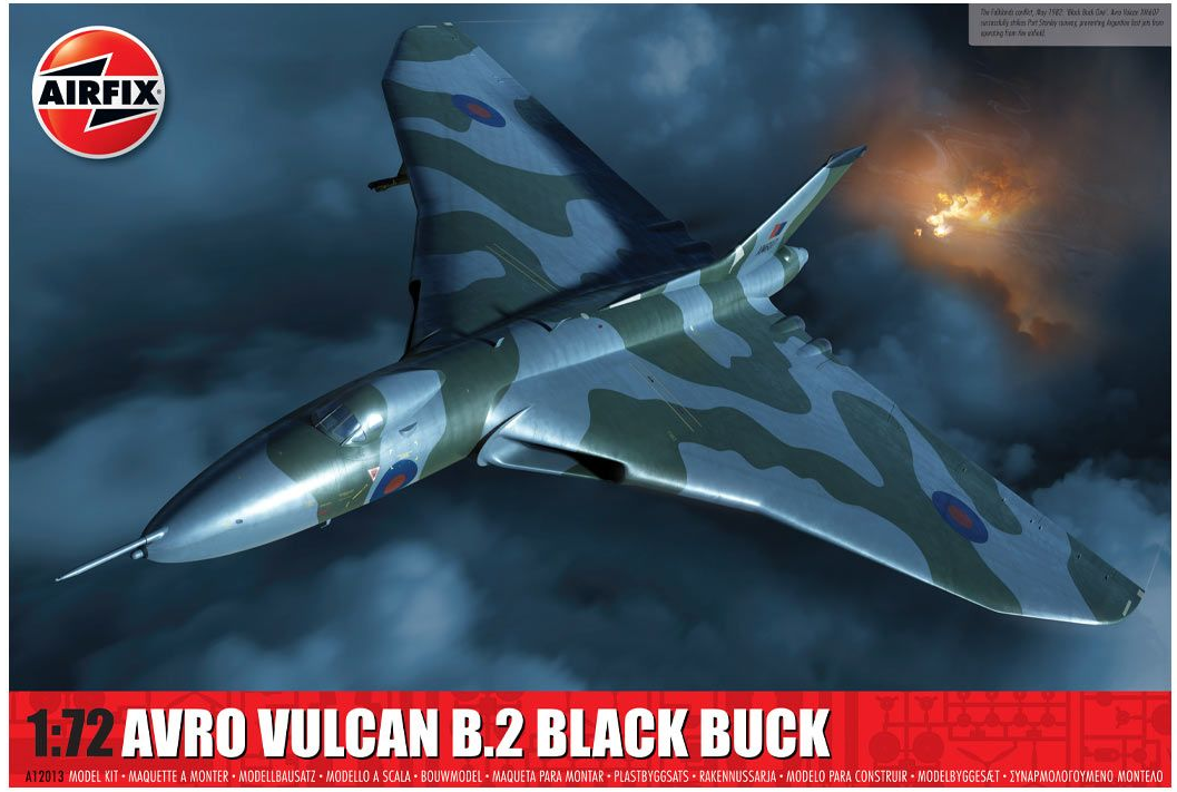 Airfix 12013 Avro Vulcan B.2 BLACK BUCK 1/72 – image 2