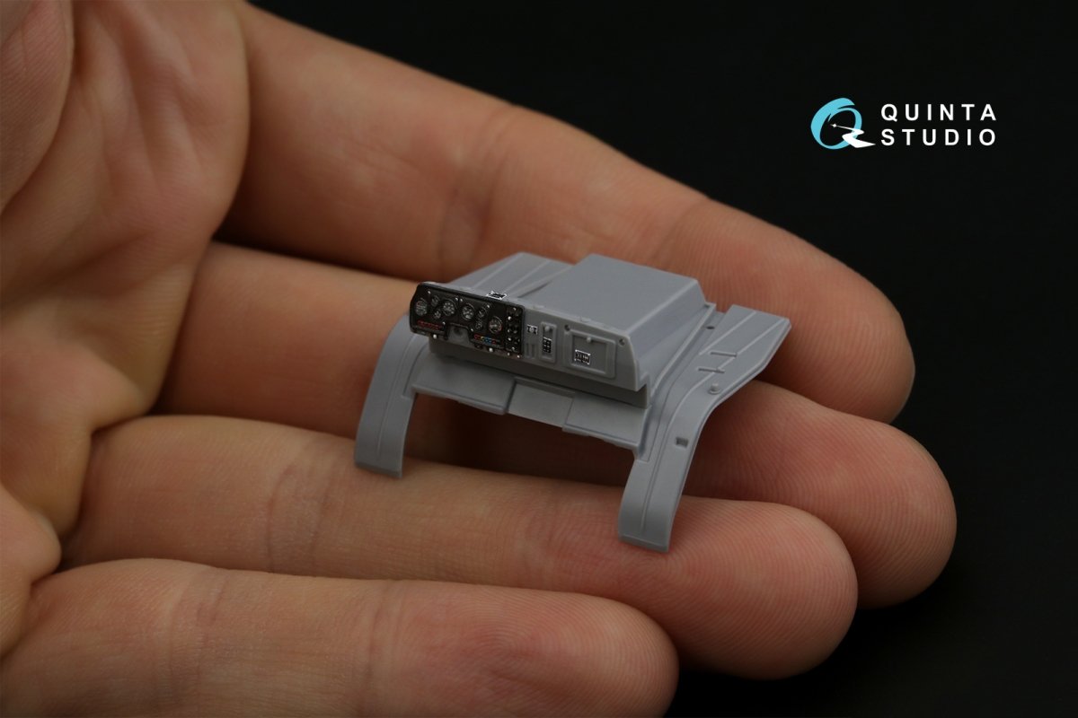 Quinta Studio QD72069 Ural-4320 3D-Printed &amp;amp; colored Interior on decal paper (Zvezda) 1/72 – image 9