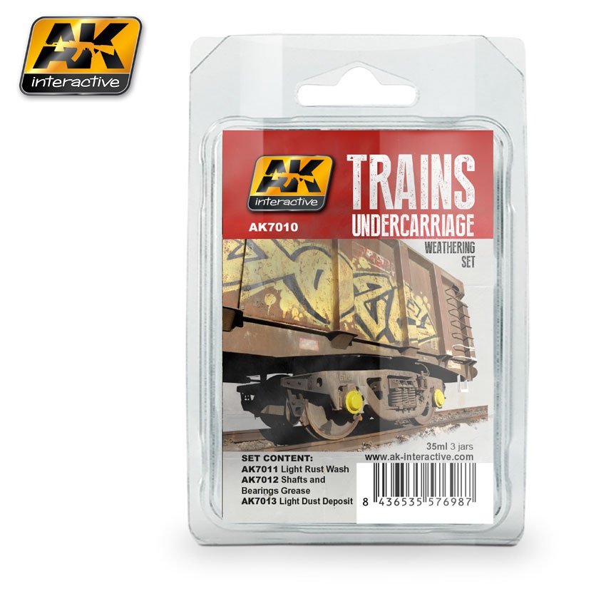 Ensemble d&amp;#39;arrosage du wagon de train AK7010 d&amp;#39;AK Interactive
