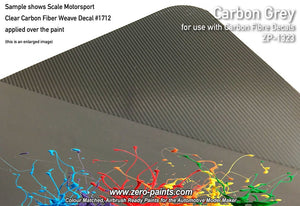 Peinture Zero Paints ZP-1323 Gris carbone (Gris fibre de carbone) 60 ml – image 3