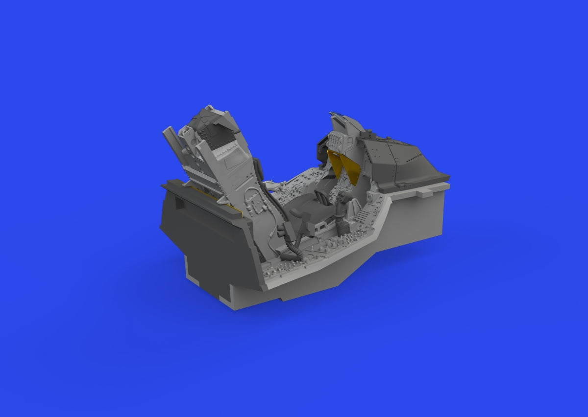 Maquette Eduard 648973 F-16C Block 52 de 1997 (cockpit) - Modèle imprimé Kinetic au 1/48 – imagen 7