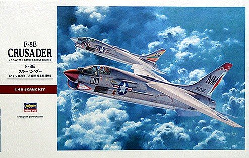 Hasegawa PT25 F-8E Crusader (1/48) 