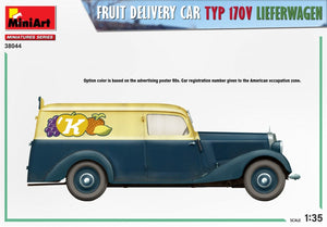 MiniArt 38044 FOURgon DE LIVRAISON DE FRUITS TYP 170V LIEFERWAGEN 1/35 – image 5