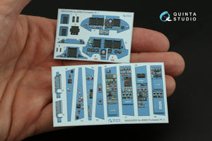 Intérieur imprimé en 3D et coloré sur papier décalcomanie Quinta Studio QDS-32095 Su-30SM (conversion pour Trumpeter Su-30MKK) (Petite version) 1/32 – image 8