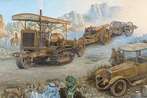 Roden 814 Holt 75 Artillery tracktor avec obusier BL 8 pouces 1/35