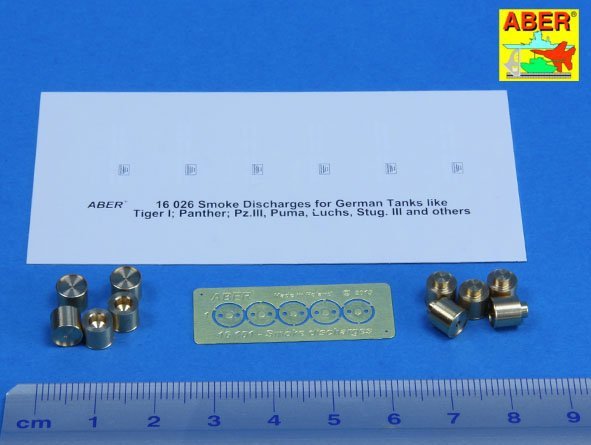 Aber 16101 Décharges fumigènes pour cinq supports de grenades arrière (1/16) – immagine 2