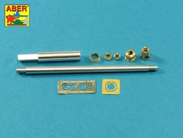 Aber 35L-296 Barrel Pak 43/3 L/71 8,8 cm pour Jagdpanter G1 tardif ou G2 pour maquettes Takom au 1/35