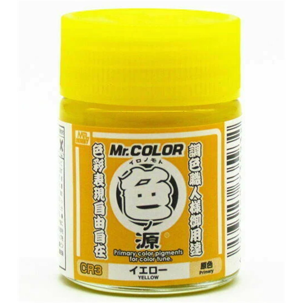 Pigments primaires Mr.Color CR-3 - Jaune 18 ml