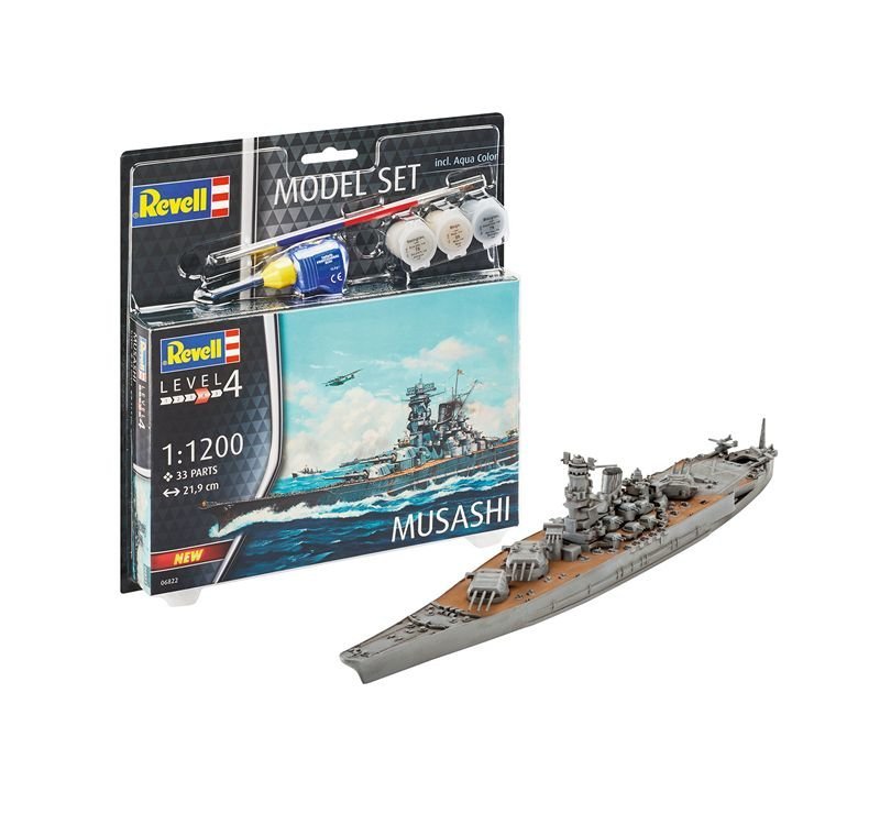 Revell 66822 Maquette Musashi au 1/1200