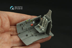 Intérieur coloré imprimé en 3D sur papier décalcomanie Quinta Studio QD32223 P-40M (Hasegawa) 1/32 – image 8