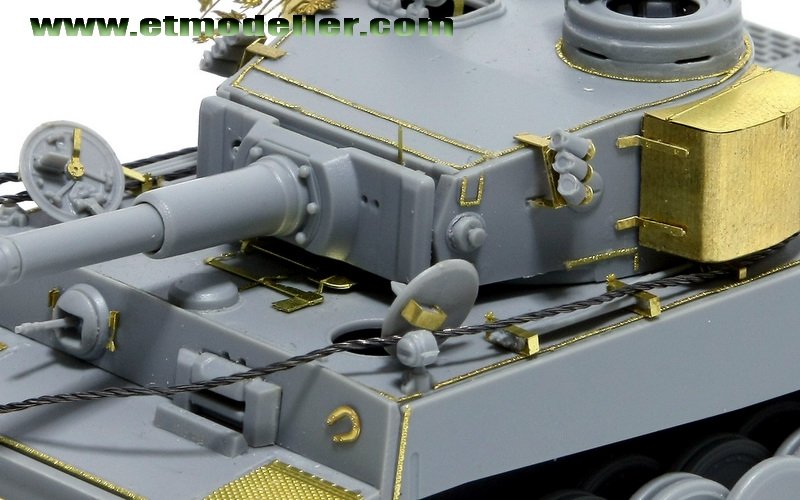 Maquette ET E72-006 Tigre allemand de la Seconde Guerre mondiale, production initiale pour DRAGON 7370 au 1/72 – image 4