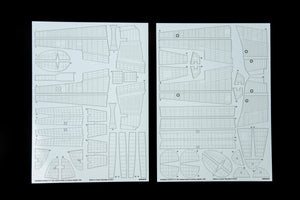 Eduard ER48003 P-38J rivets en relief et détails de surface TAMIYA 1/48