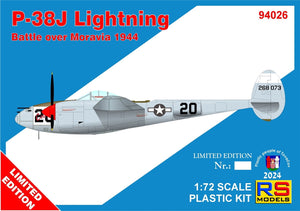 RS Models 94026 Lockheed P-38 J-15 LO - Bataille de Moravie (Édition limitée) 1/72