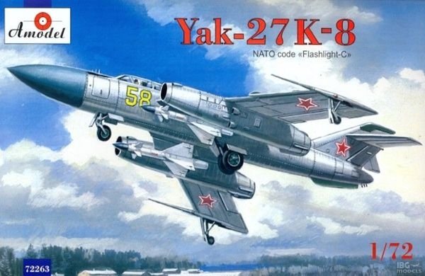 A-Model 72263 Yak-27 K-8 1/72