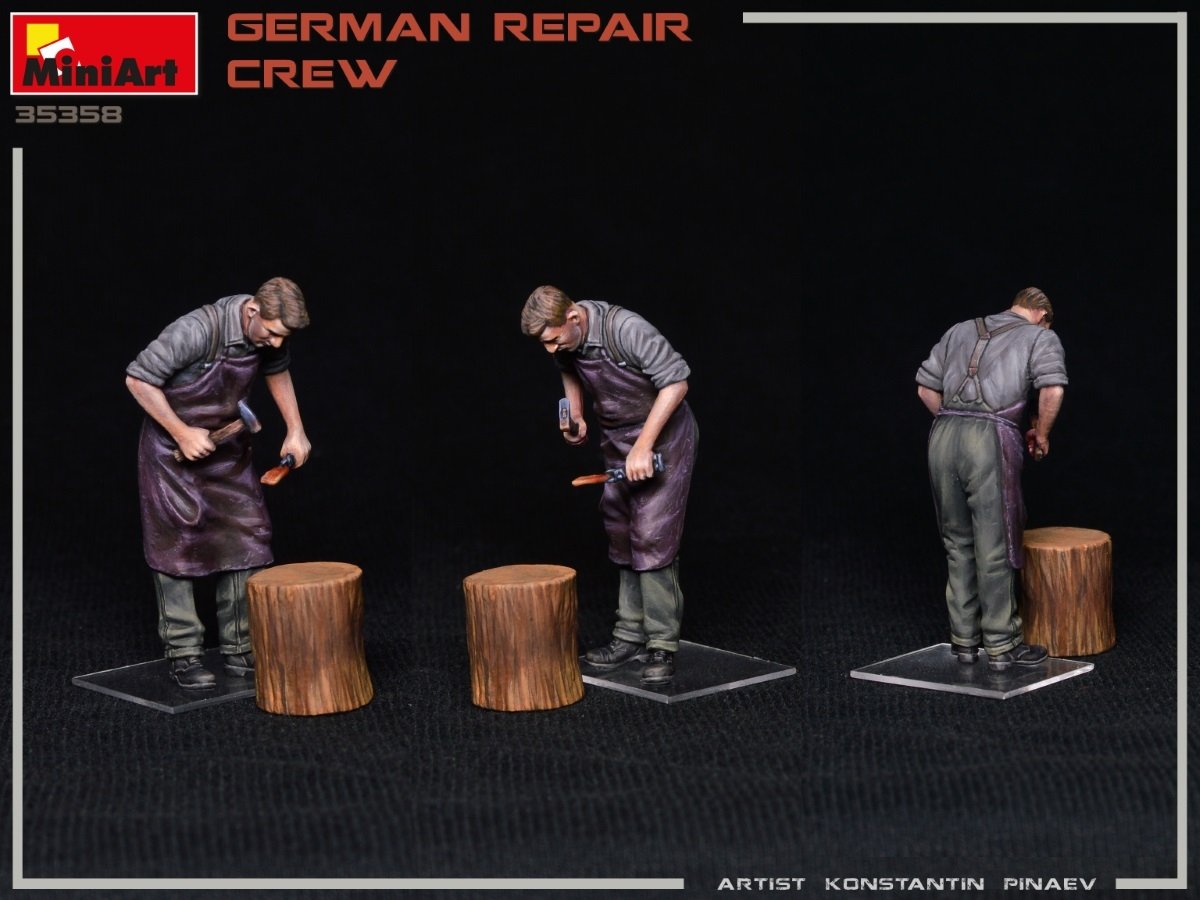 MiniArt 35358 ÉQUIPE DE RÉPARATION ALLEMANDE 1/35 – image 3