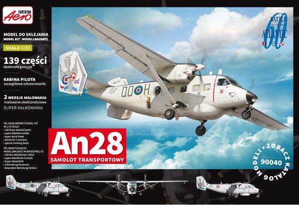 Aeroplast 90040 Avion de transport An-28 (1/72)