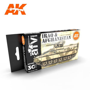 AK Interactive AK11655 3G IRAK &amp;amp; AFGHANISTAN 6x17 ml