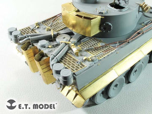 E.T. Model E35-249 WWII German TIGER I “Tunisian Initial” Basic (For DRAGON Smart Kit) 1/35 – zdjęcie 6