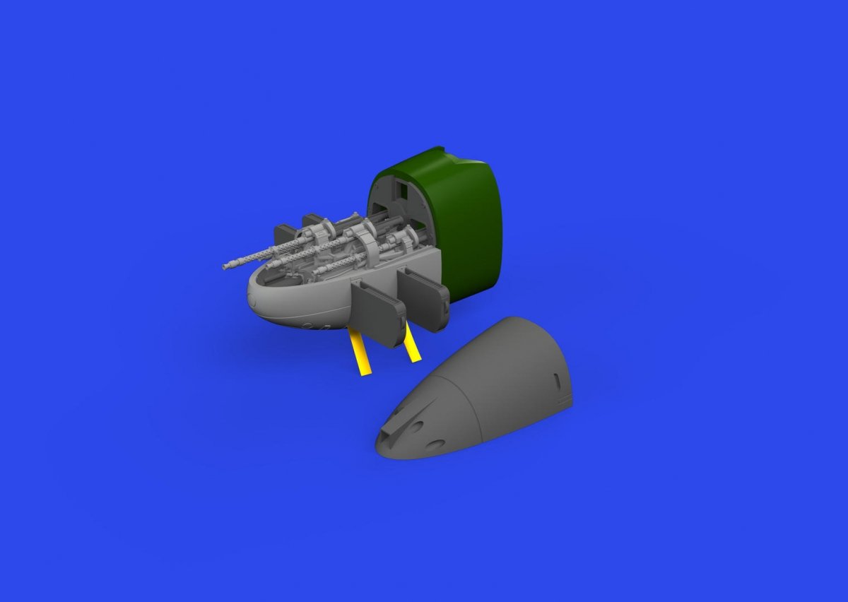 Eduard 672311 Canons de nez Bf 110E IMPRESSION EDUARD 1/72 – image 6