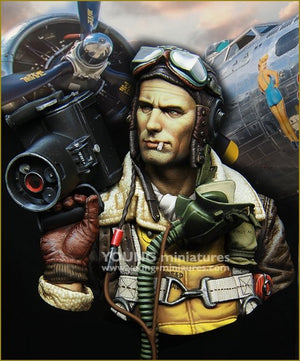 Young Miniatures YM1872 ÉQUIPAGE B-17 avec CAMÉRA K20 1/10 – immagine 2