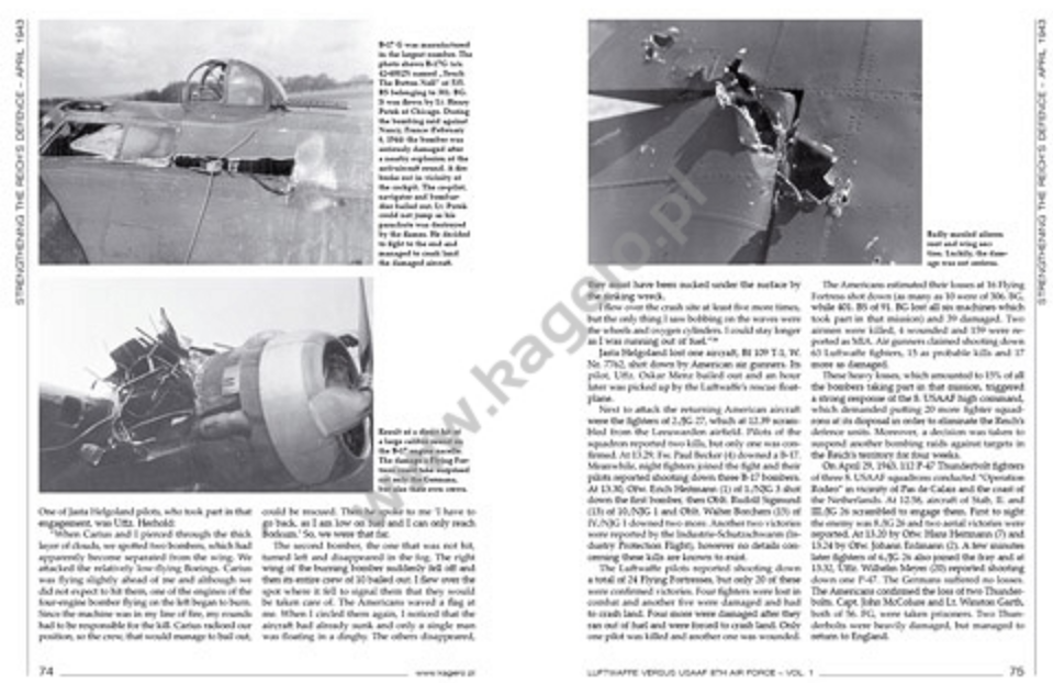 Kagero 12019 Luftwaffe contre USAAF 8th Air Force vol. Je FR – image 5
