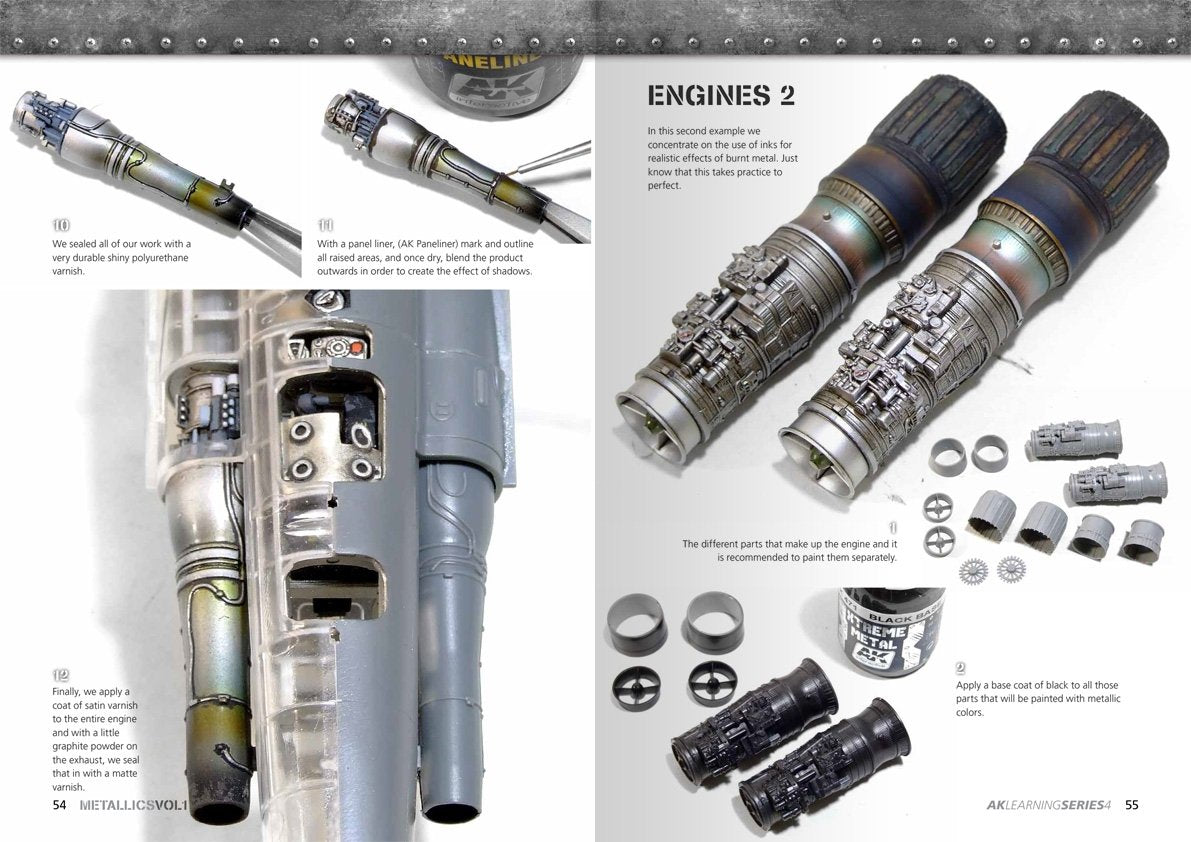 AK Interactive AK507 METALLICS VOL.1. LEARNING SERIES 04 – zdjęcie 7