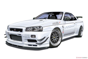 Aoshima 05986 Nissan Skyline GT-R R34 BNR3 1/24 – zdjęcie 4