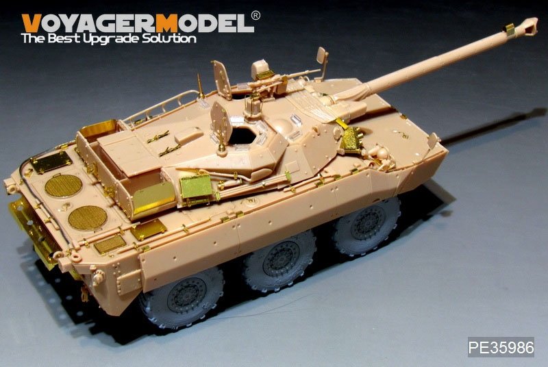 Maquette Voyager PE35986 Chasseur de chars français moderne AMX-10RCR (modèle de base pour Tiger, échelle 1/35) – immagine 10