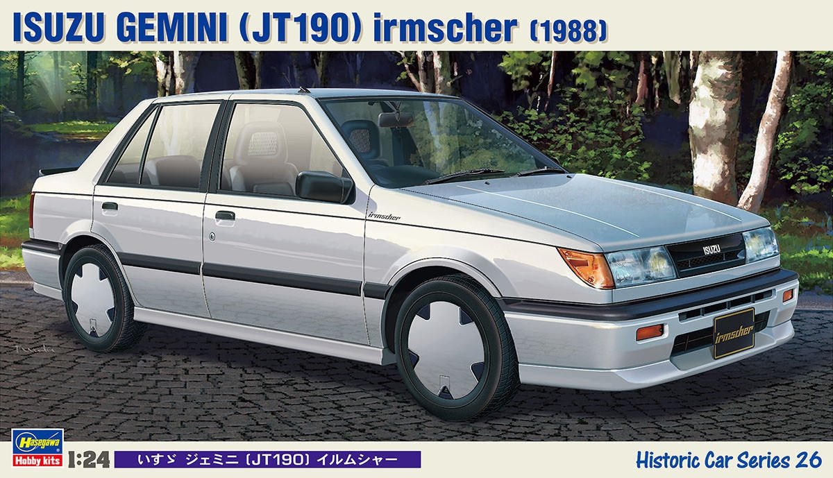 Hasegawa HC26 Isuzu Gemini JT190 Irmscher 1/24 