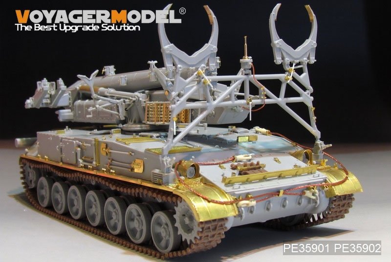 Modèle Voyager PE35901 Téléphone russe moderne 2K11A avec 9M8M Krug-a Basic pour TRUMPETER 1/35 – image 3