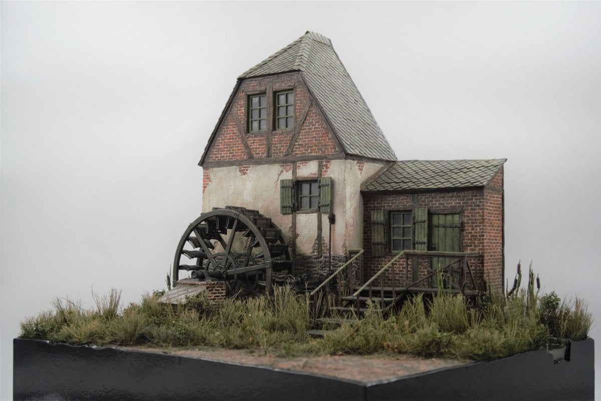 RT-Diorama 35024 Socle de diorama : Moulin à eau 1/35 – immagine 5