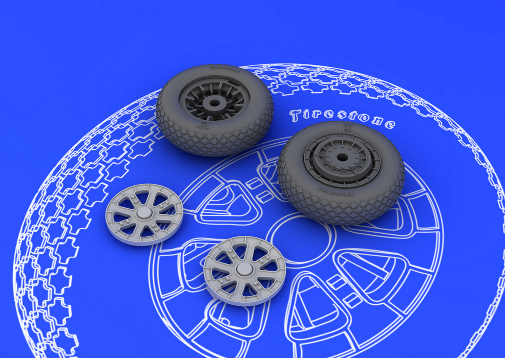 Roues Eduard 648102 F6F 1/48 (EDUARD)  – Bild 3