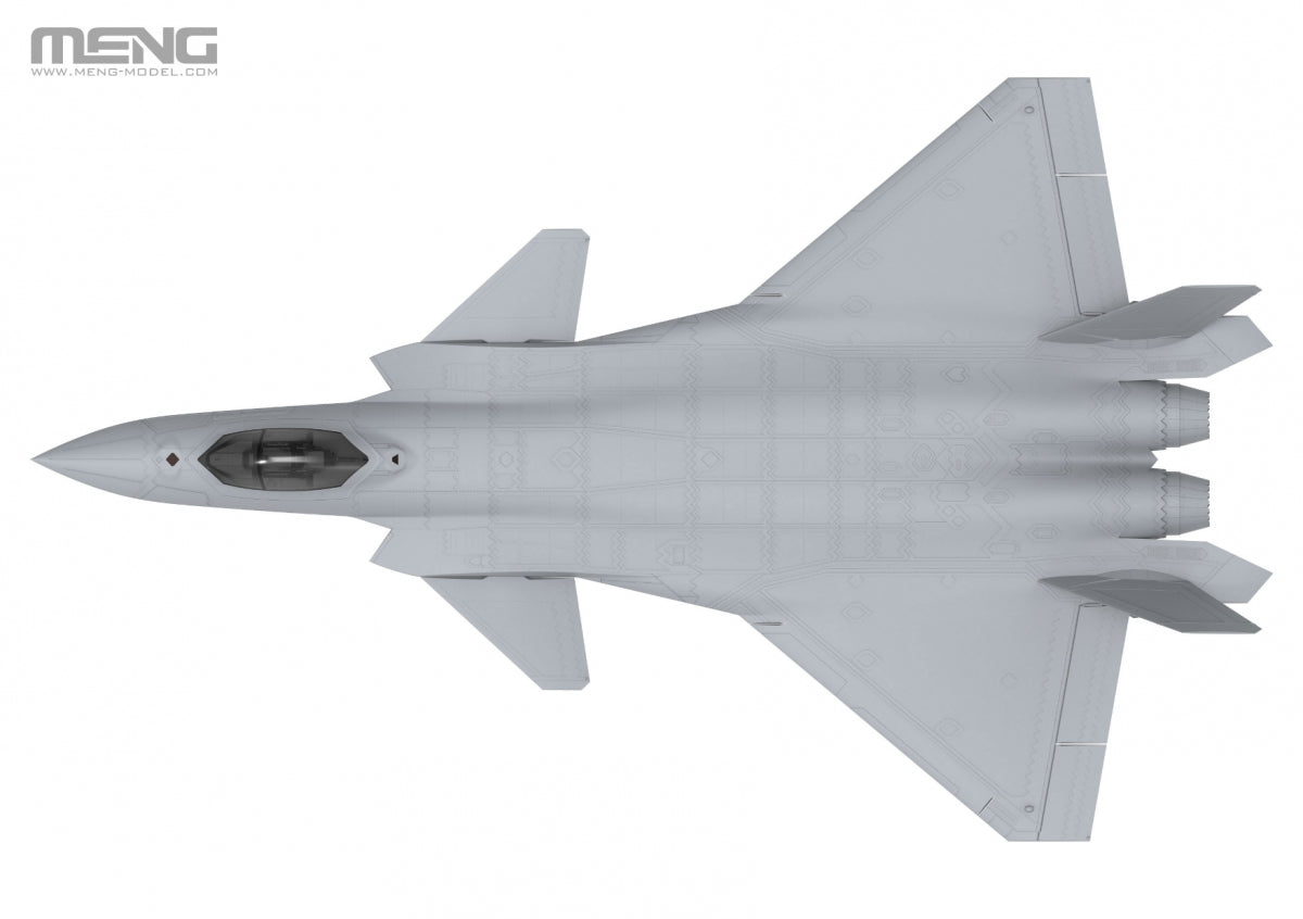Meng LS-002 Chasseur furtif chinois J-20 1/48 – image 3