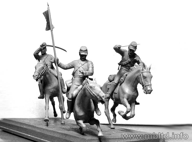 Master Box 3550 8e régiment de cavalerie de Pennsylvanie (Bataille de Chancellorsville, 1863) (1/35) – immagine 4