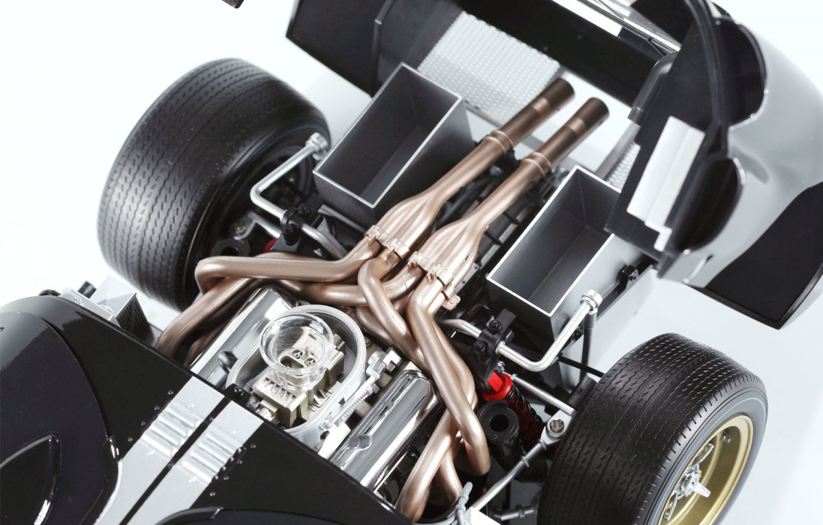Meng Model RS-003 Ford GT40 Mk.II &amp;#39;66 Champion (pré-peinte) 1/12 – image 9
