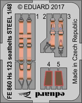 Eduard 49860 Hs 123 GASPATCH MODELS 1/48 – zdjęcie 2